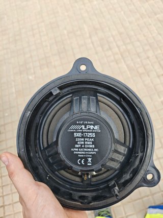 Altavoces Alpine Tipo E Ovalado y circular
