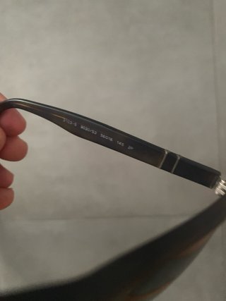 Gafas Persol Polarizadas Negras y Azules