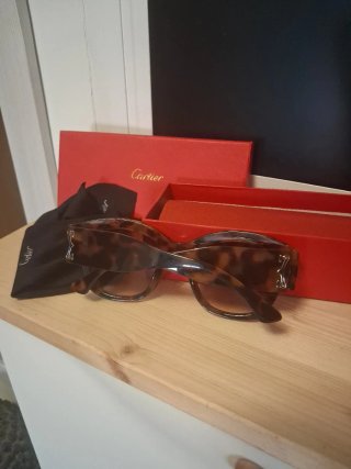 Gafas de sol Cartier Tortoise.