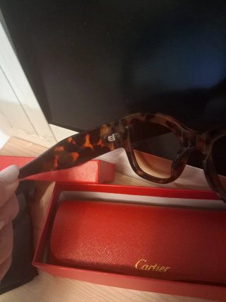 Gafas de sol Cartier Tortoise.