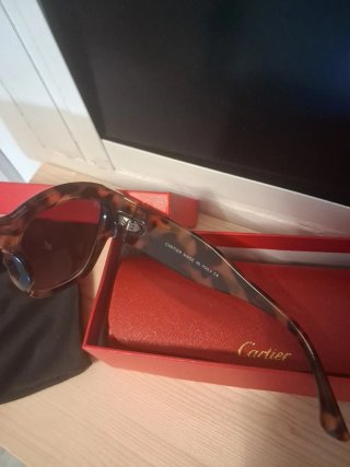 Gafas de sol Cartier Tortoise.