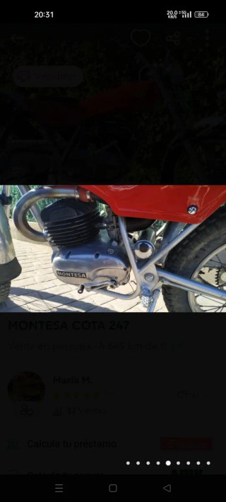 Montesa Cota 247cc Roja