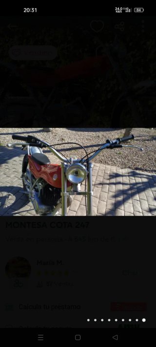 Montesa Cota 247cc Roja