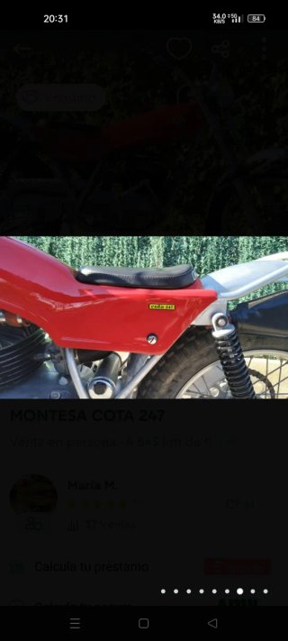 Montesa Cota 247cc Roja