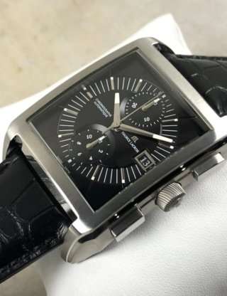 Maurice Lacroix Pontos Rectangular Cronógrafo.