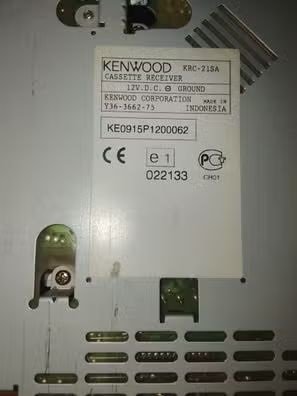 Radio Kenwood 40W x 4.+ regalo.