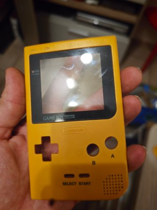 Cover Game Boy Pocket Gialla Originale
