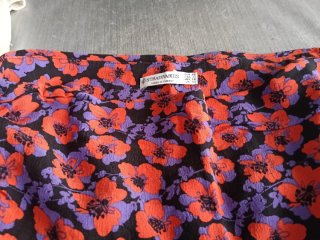 Falda Stradivarius floral M
