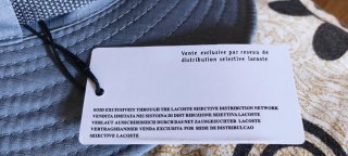 Sombrero pescador Lacoste gris vintage Talla L