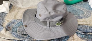 Sombrero pescador Lacoste gris vintage Talla L