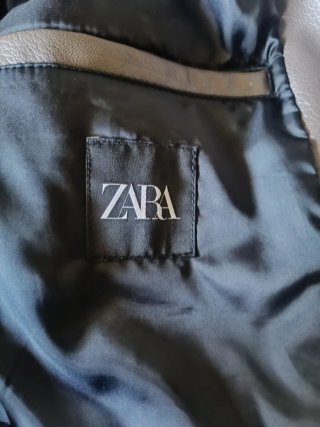 Chaqueta Zara Cuero Sintético