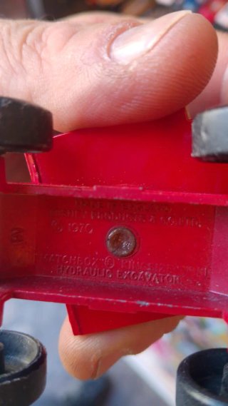 Escavatore idraulico Matchbox Kingsize