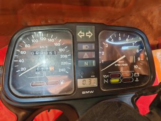 BMW K75 S Roja
