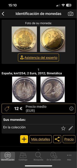 Moneda 2€ España 2012 Catedral