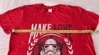Camiseta Star Wars Clon Trooper Make Love Not Clon