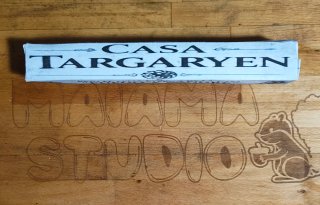 Pergamino Casa Targaryen Juego de Tronos