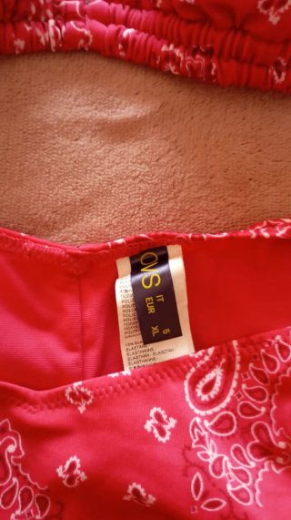 Costume fucsia fantasia bandana