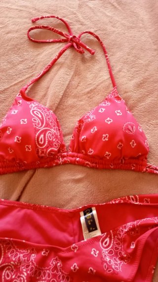 Costume fucsia fantasia bandana