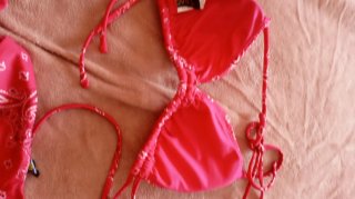 Costume fucsia fantasia bandana