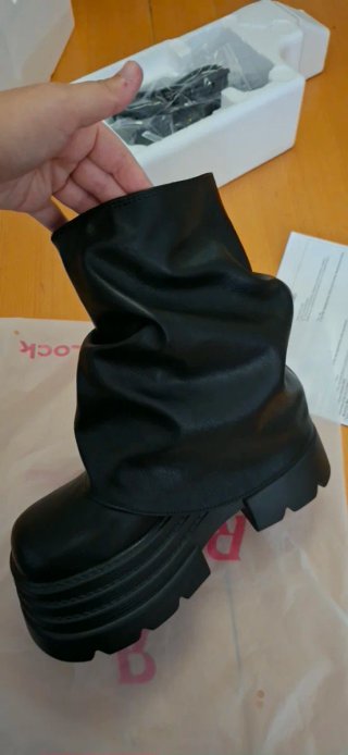 Botas Punk Grunge Shein Talla 39