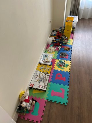 Puzzle Suelo Niños Números