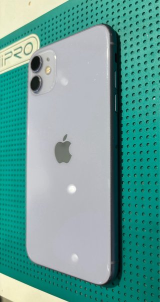 BackCover+Frame Purple iP11 Pezzo Originale Usato