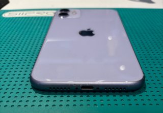 BackCover+Frame Purple iP11 Pezzo Originale Usato
