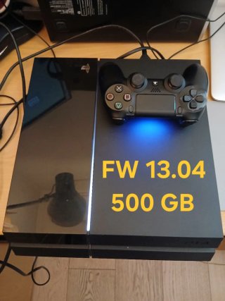 Playstation 4 FAT 500GB + Controller Nero