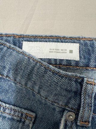 Pantalón corto vaquero Zara niño T13-14 (164)
