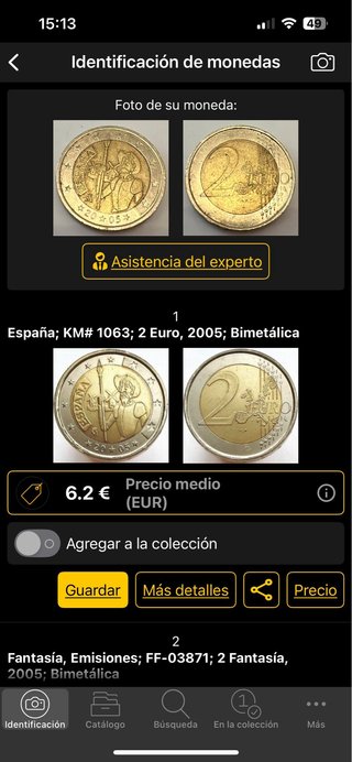 Moneda 2€ España 2005 Don Quijote