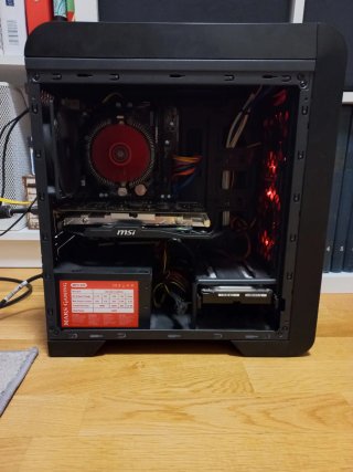 Torre PC Gaming Negra