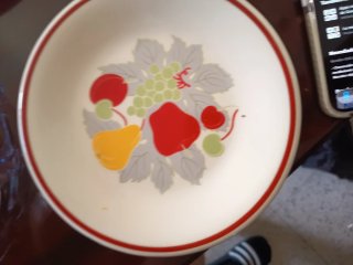 Juego de 3 vasos ISG con frutas