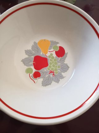 Juego de 3 vasos ISG con frutas