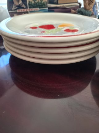 Juego de 3 vasos ISG con frutas