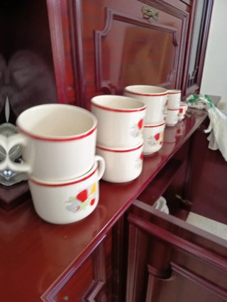 Juego de 3 vasos ISG con frutas