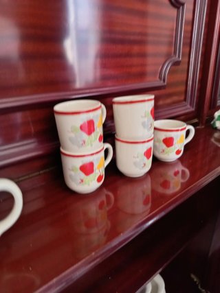 Juego de 3 vasos ISG con frutas