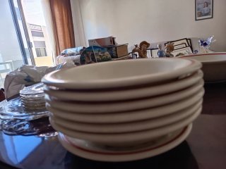 Juego de 3 vasos ISG con frutas