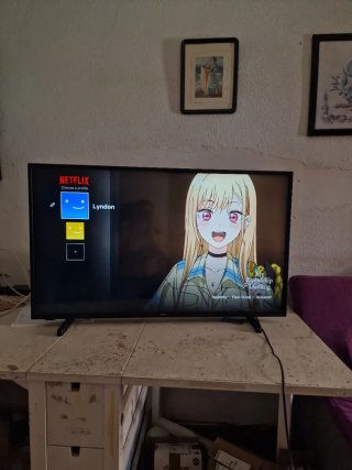 Smart TV Hitachi 43 Negra