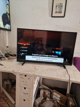 Smart TV Hitachi 43 Negra