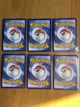 Pokemon Trio Sinnoh Alola  6 Cards Near Mint Ita