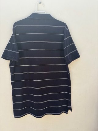 Polo Massimo Dutti Rayas Azul Talla XL