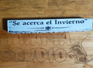 Pergamino Casa Stark Juego de Tronos