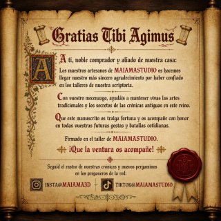Pergamino Casa Stark Juego de Tronos