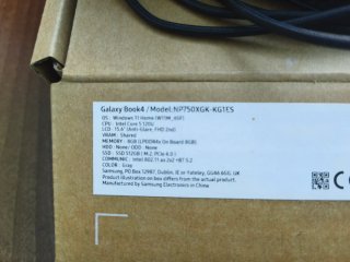 Portátil Samsung Book4 Core5 512GB  8 ram
