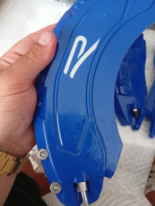 Embellecedores Pinzas Freno R Azul