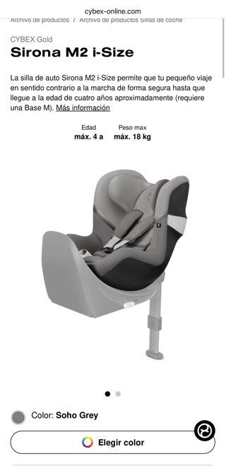 Silla Coche Cybex Sirona M2 i-Size