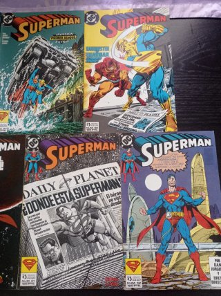 Superman de Zinco varios números