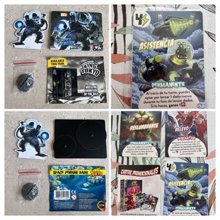 King Of Tokyo Space Penguin Dark + Cartas Promo