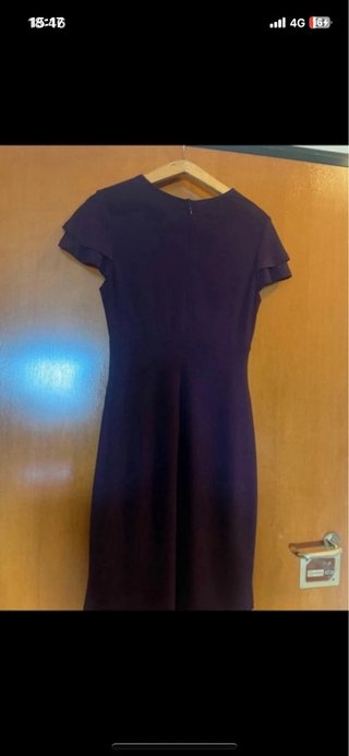 Abito elegante Lauren Ralph Lauren melanzana