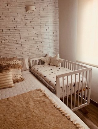 Cuna colecho Nuru blanca